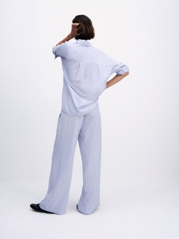 Wide leg Pantaloni di The Set in blu