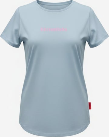 salzhaut Shirt 'Steentje - Küstenliebe' in Blauw: voorkant