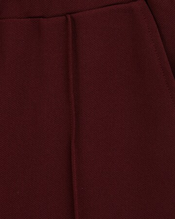 Regular Pantalon WE Fashion en rouge