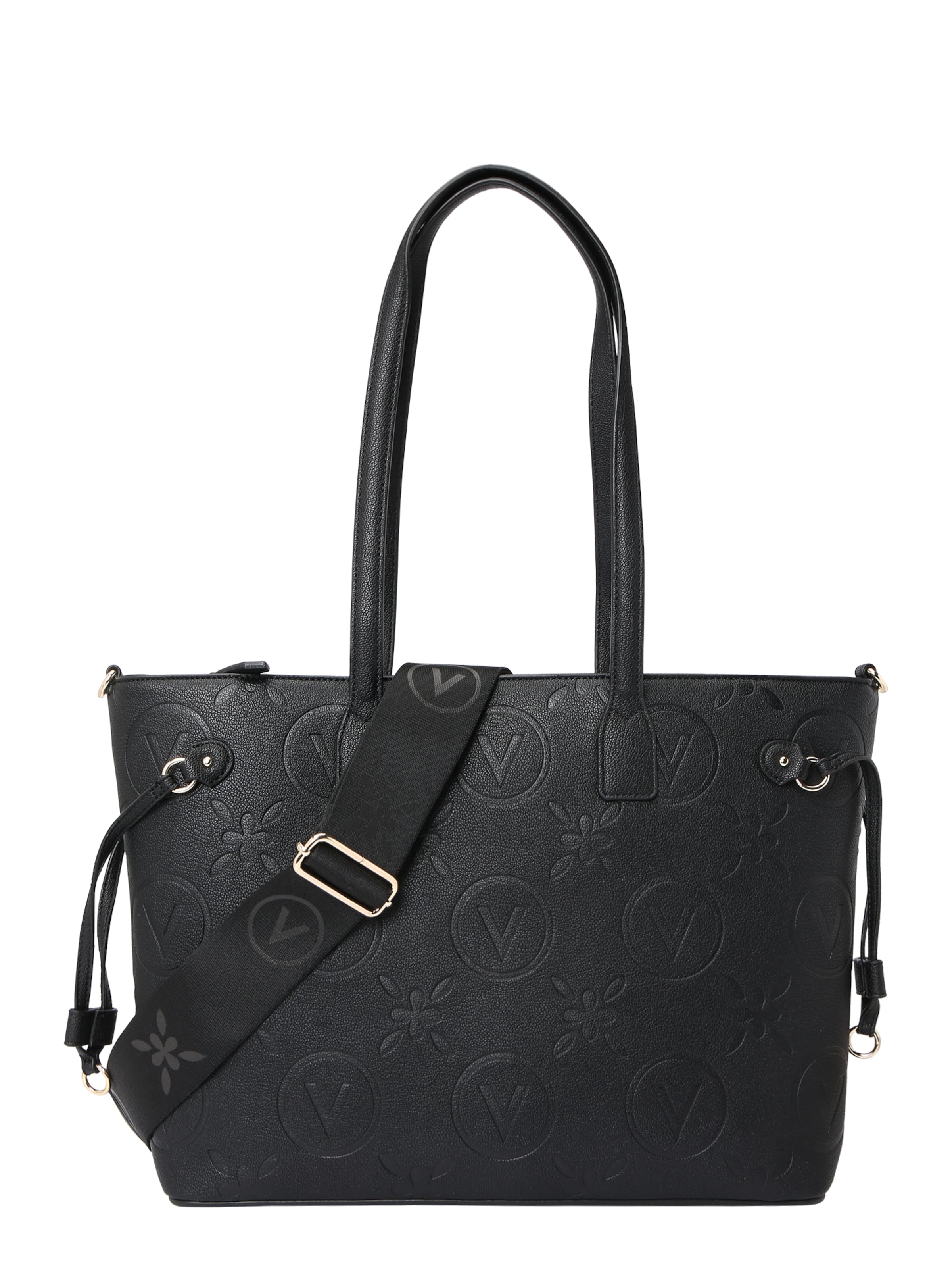 VALENTINO Shopper in Schwarz: Vorderseite