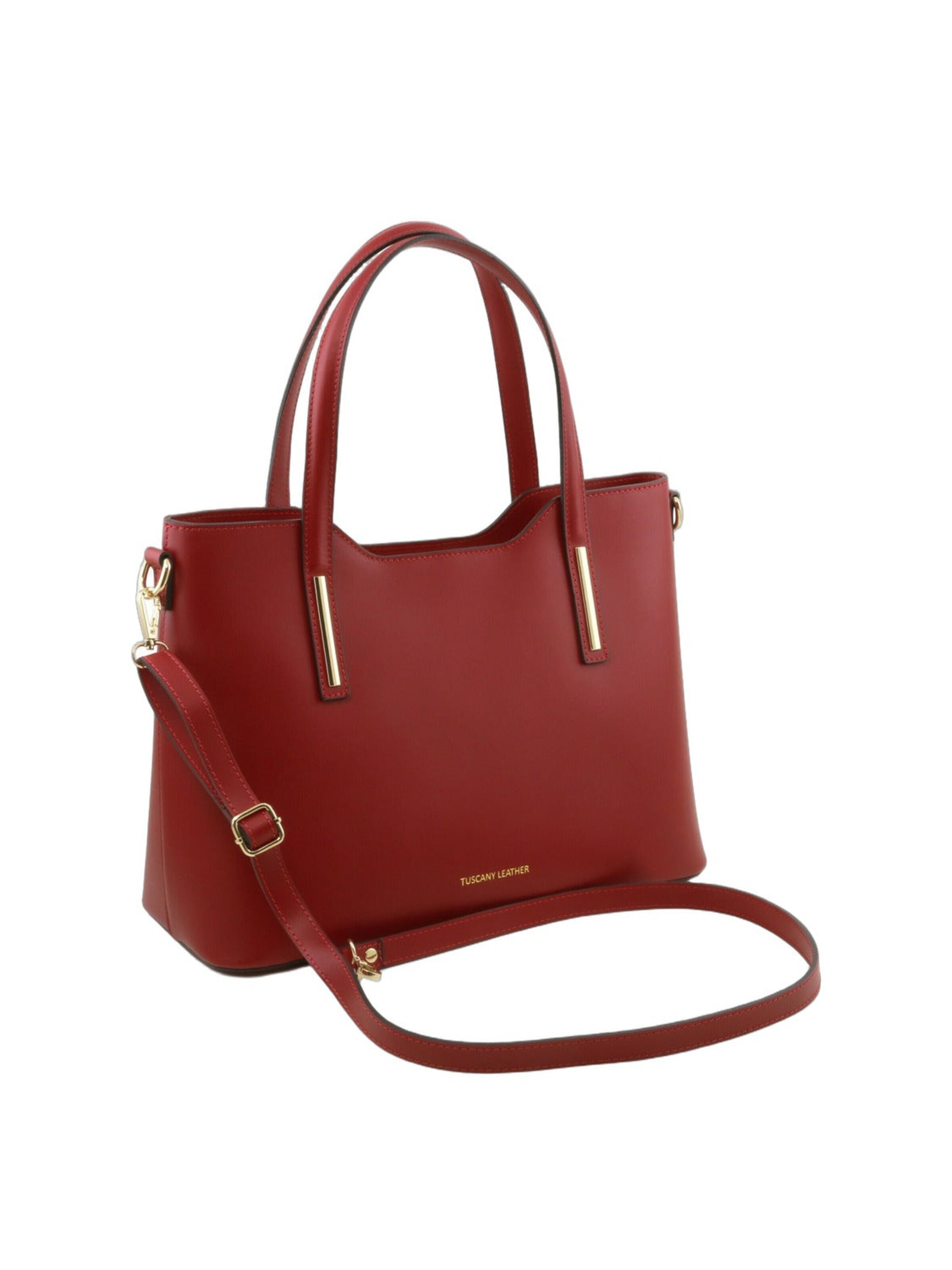 Tuscany Leather Poodlemiskott 'Olimpia', värv punane