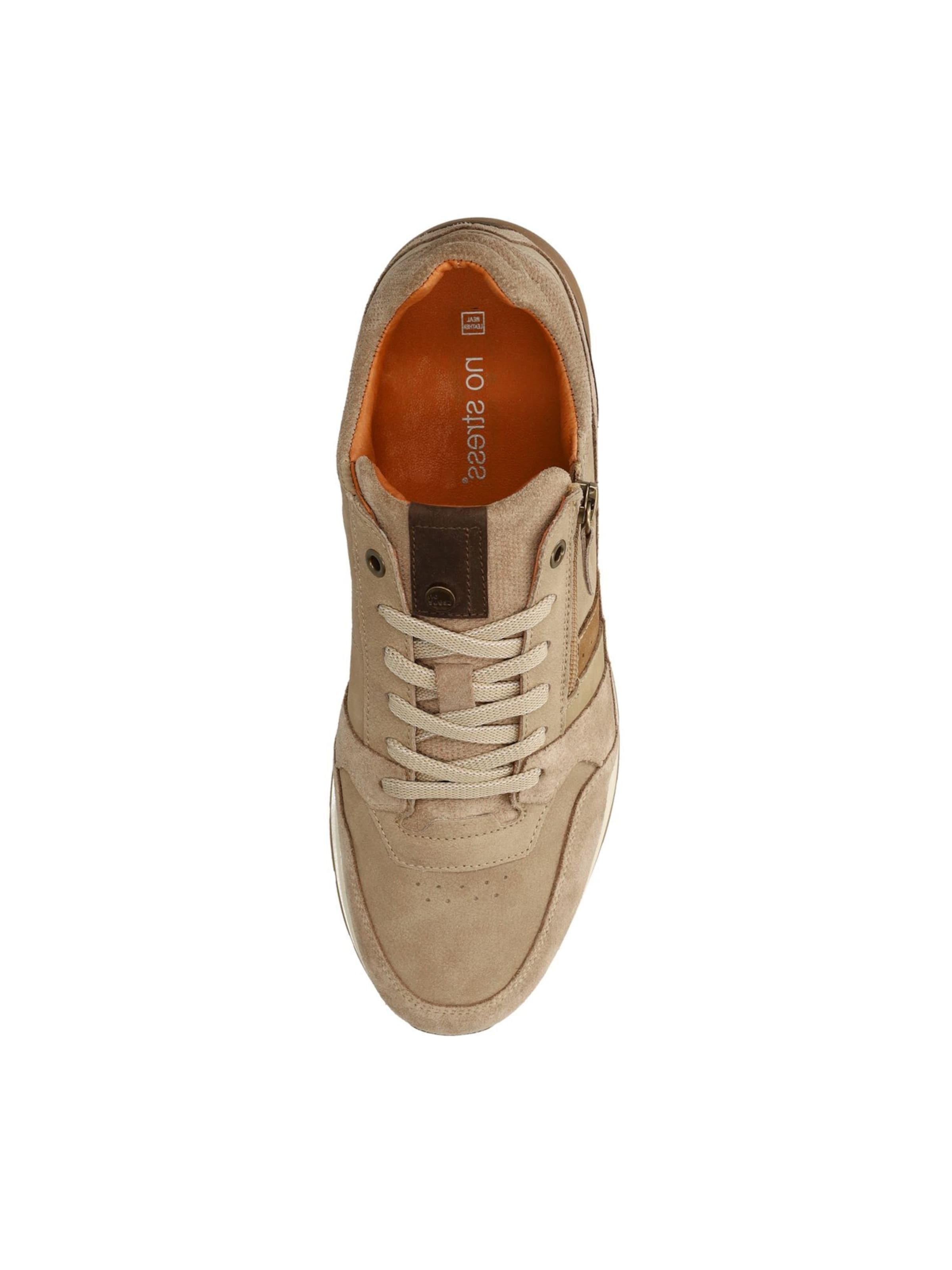 Baskets basses no stress en beige