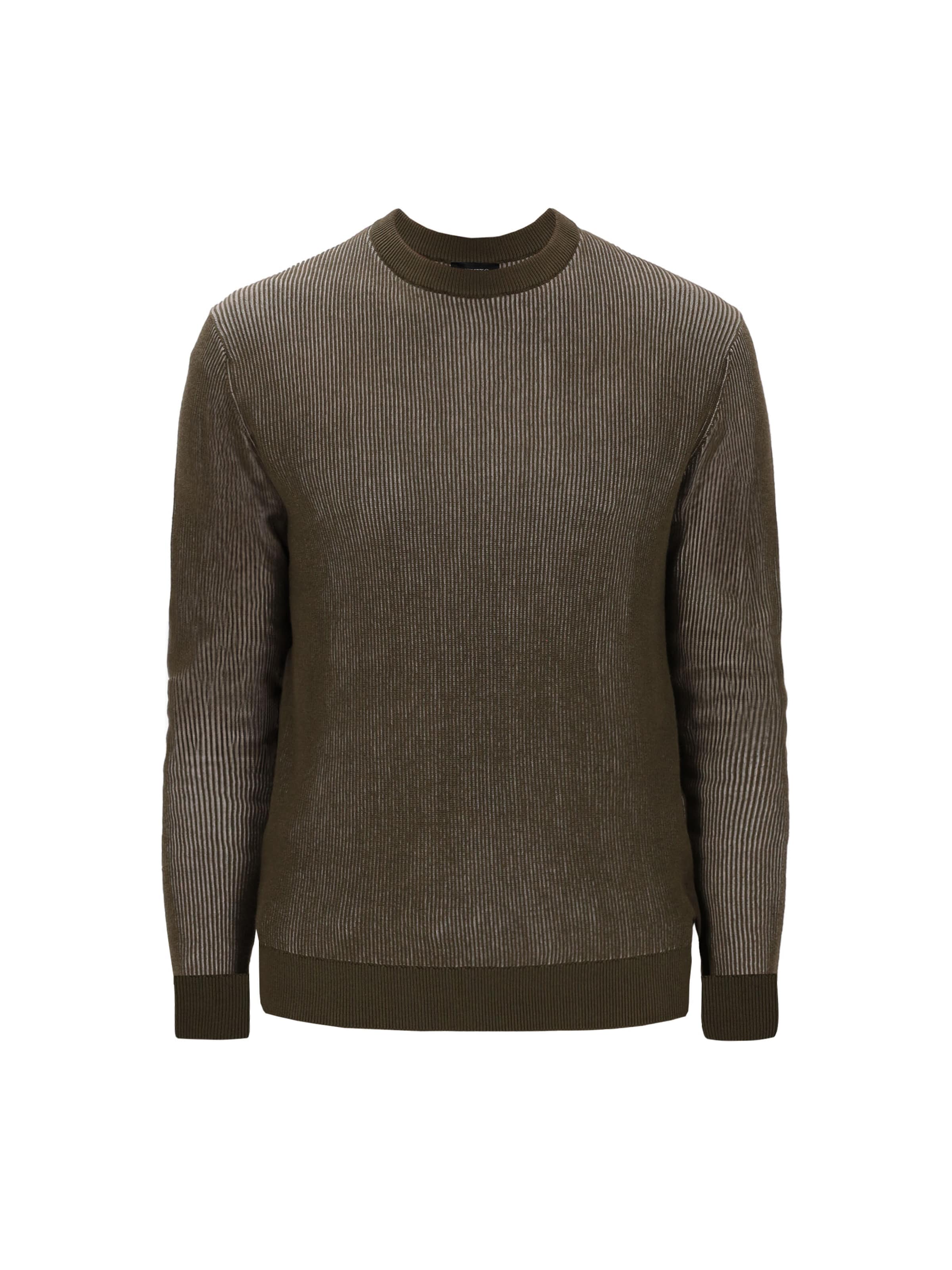 Distretto12 Trui in Groen: voorkant