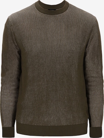 Distretto12 Trui in Groen: voorkant