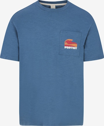 PROTEST Shirt 'PRTJake' in Blauw: voorkant