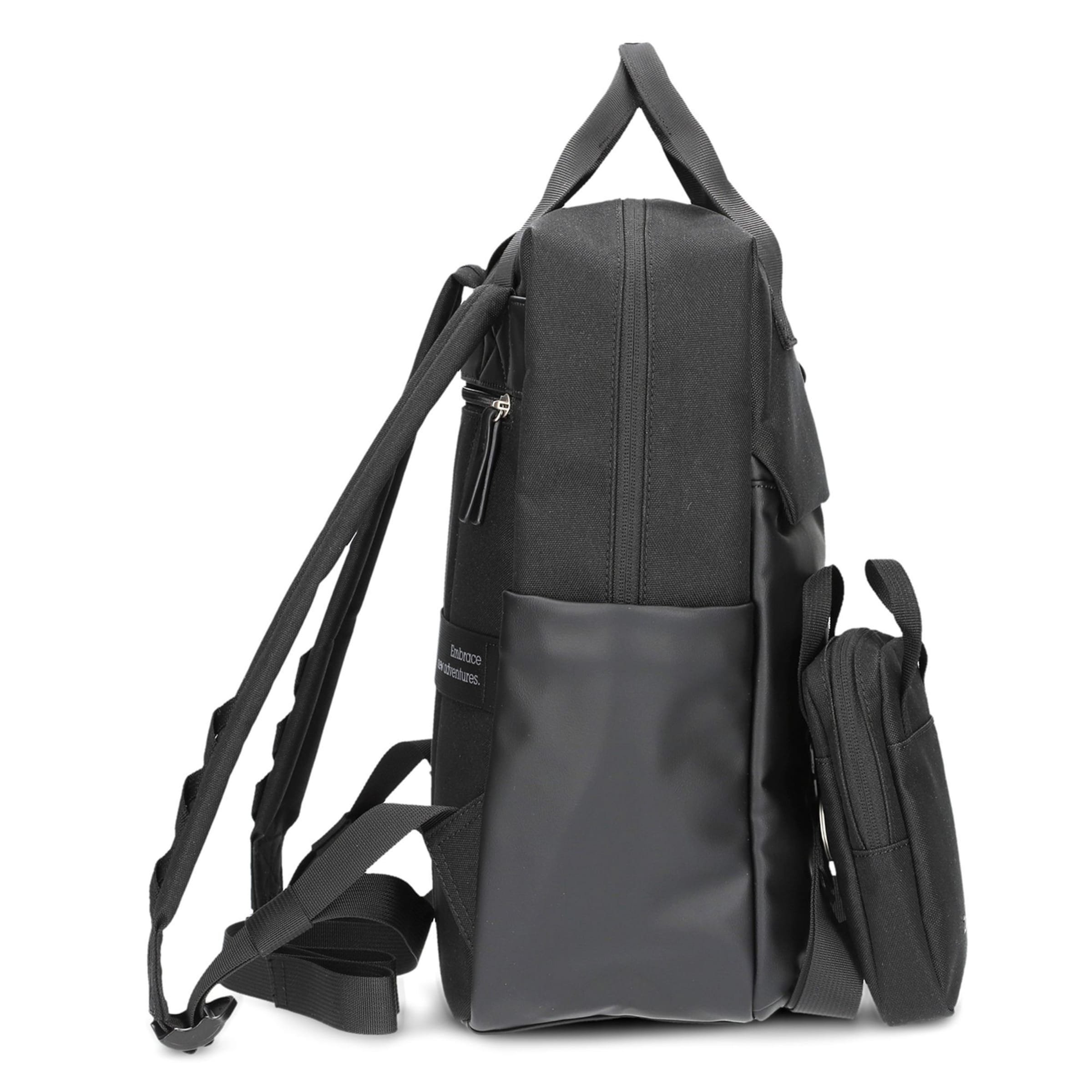 ZWEI Rugzak 'Lou' in Zwart