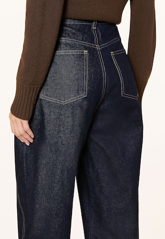darling harbour Wide leg Jeans in Blue: back