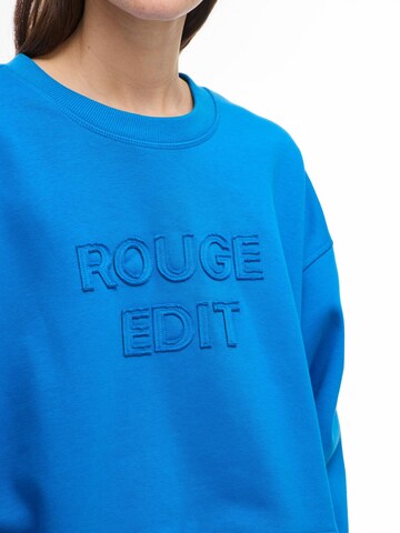 ROUGE EDIT Sweatshirt in Blue