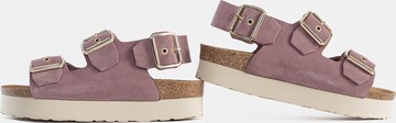 Bayton Sandalen met riem 'Rosa' in Lila