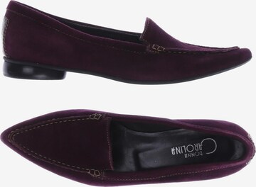 Donna Carolina Flats & Loafers in 37 in Purple: front
