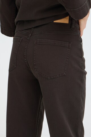 Pulz regular Jeans 'KATJA' i brun