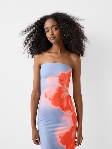 Bershka Jurk in Blauw