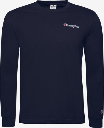 Champion Authentic Athletic Apparel Shirt in Blauw: voorkant