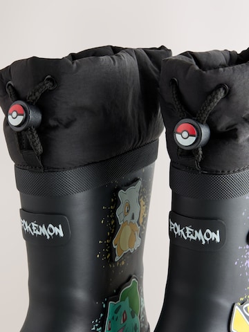 Next Rubber boot 'Pokemon' in Black