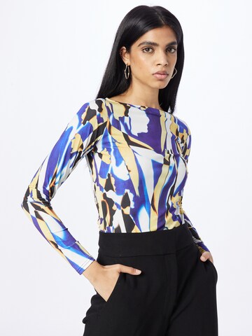 Karen Millen Shirt in Blauw: voorkant