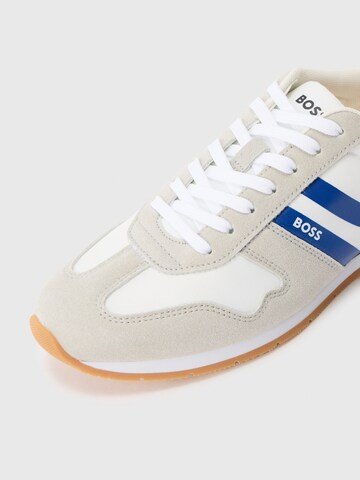 BOSS Trampki niskie 'Levon' w kolorze szary