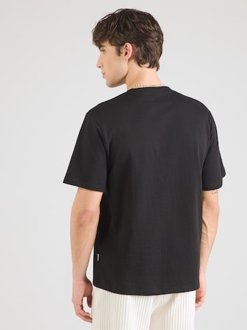 melns JACK & JONES T-Krekls 'JCOBREEZE'