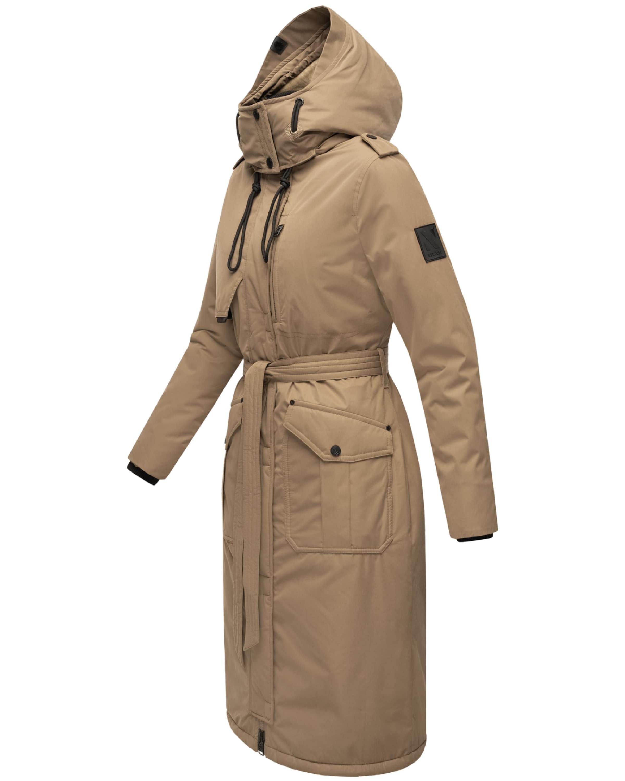 NAVAHOO Χειμερινό παλτό 'Hokulanii' σε καφέ