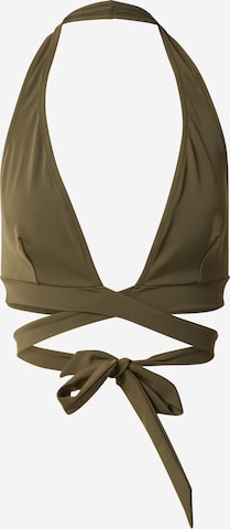 Triangolo Top per bikini 'Kaley' di Guido Maria Kretschmer Women in verde: frontale