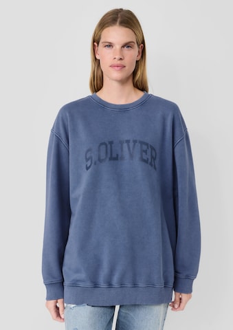 s.Oliver - Sudadera en azul: frente