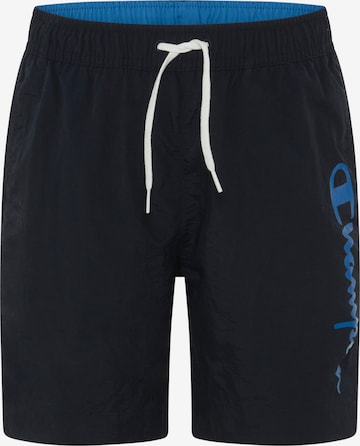 Champion Badeshorts in Schwarz: Vorderseite