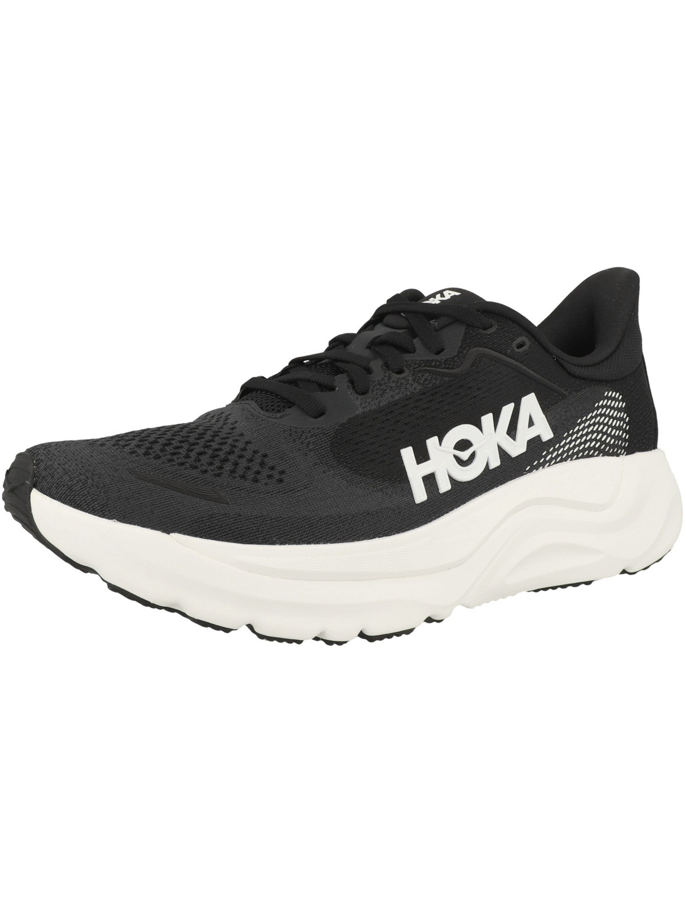 Scarpa da corsa 'Arahi 9' di HOKA in nero: frontale