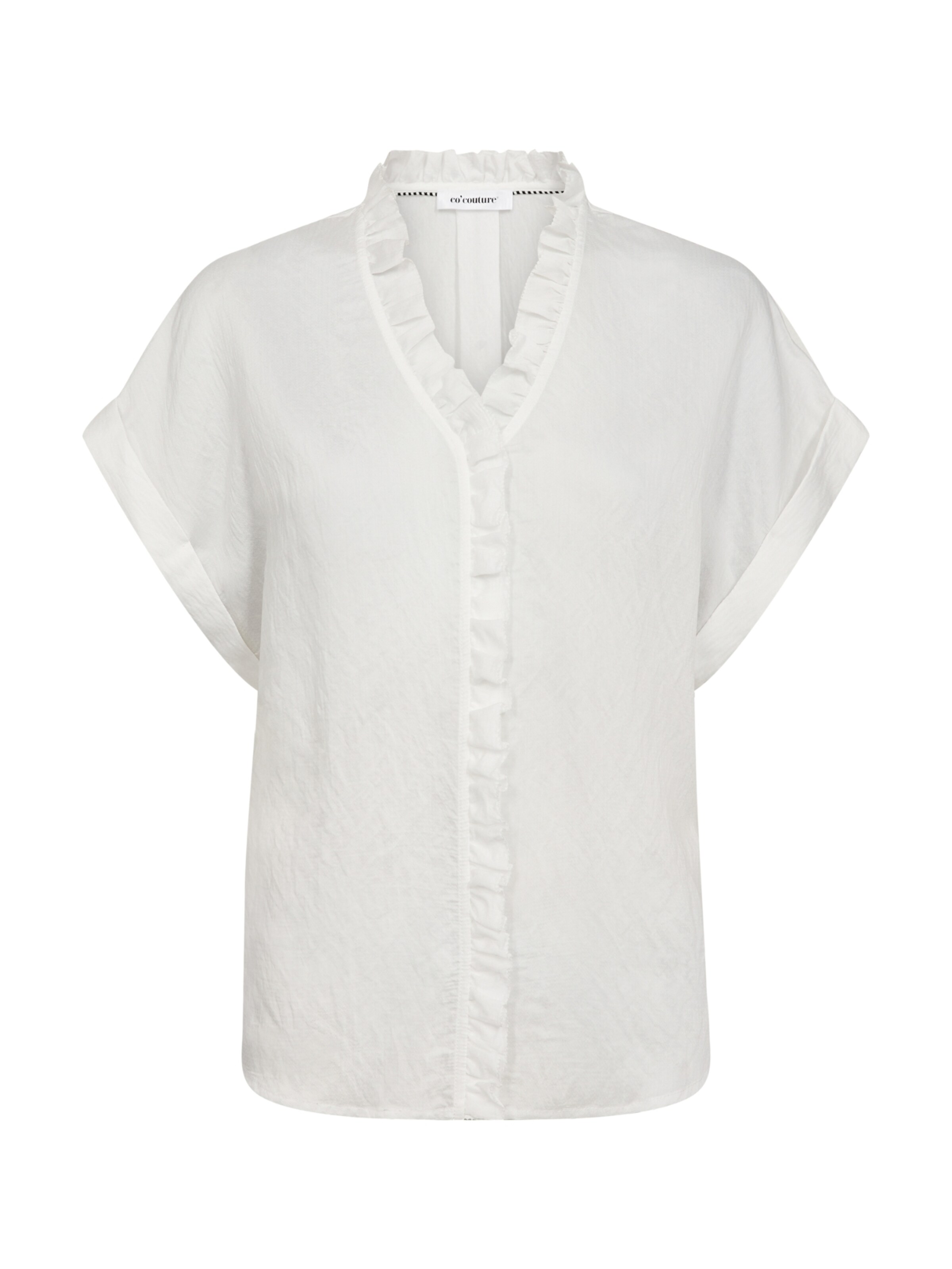 co'couture Bluse 'Molly' in Weiß: Vorderseite