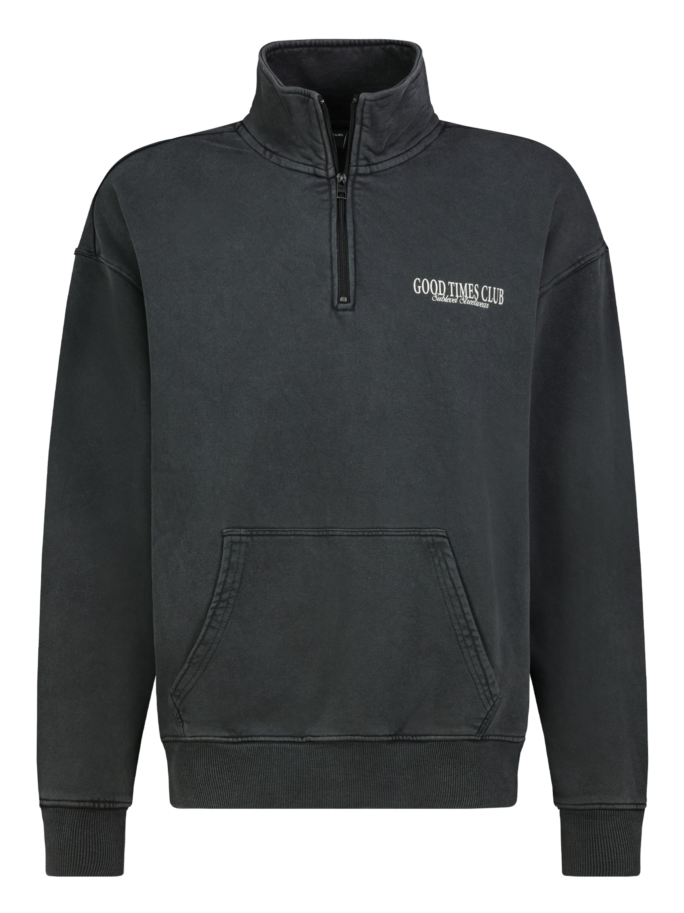 Sublevel Sweatshirt in Grijs: voorkant