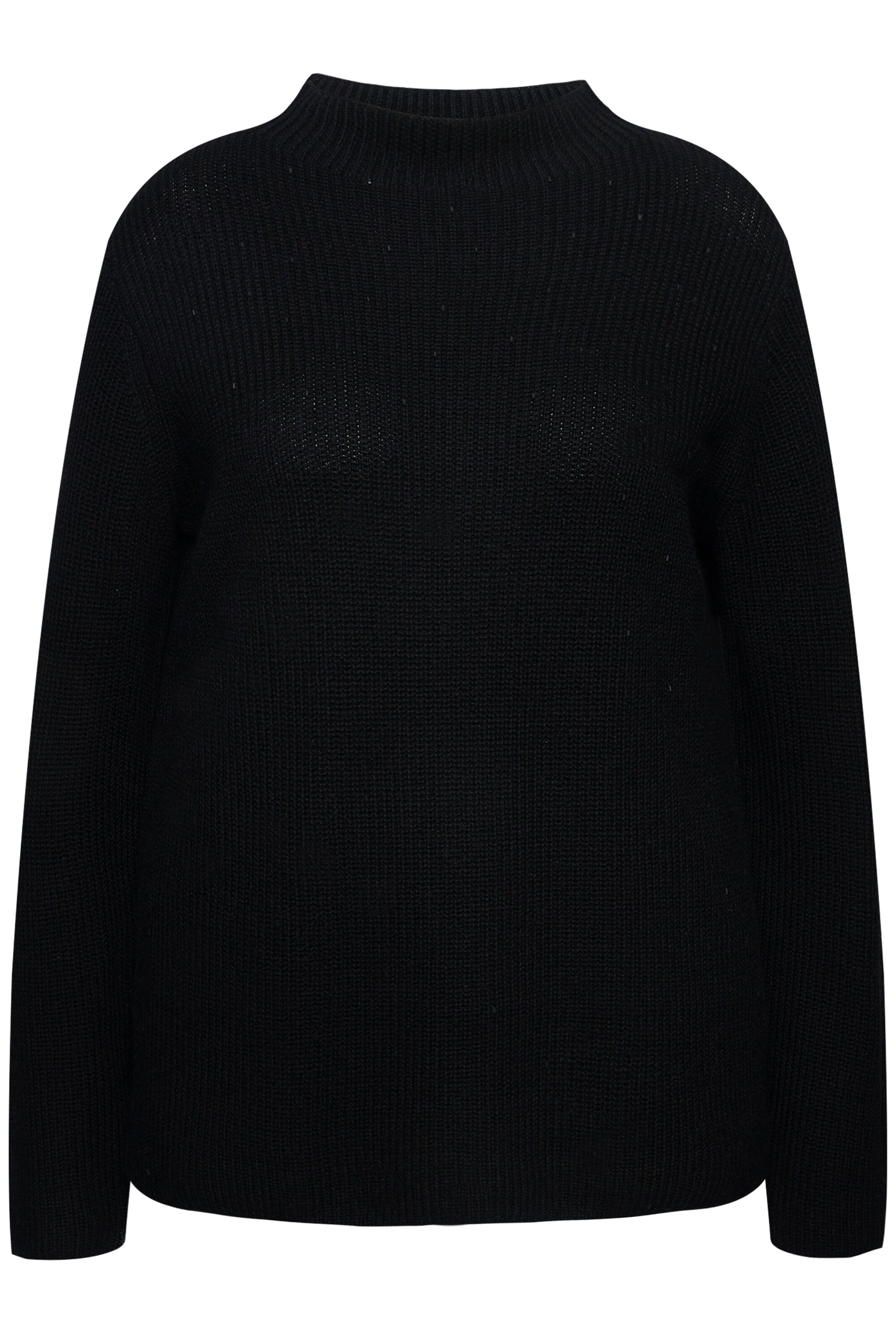 Ulla Popken Trui in Zwart: voorkant