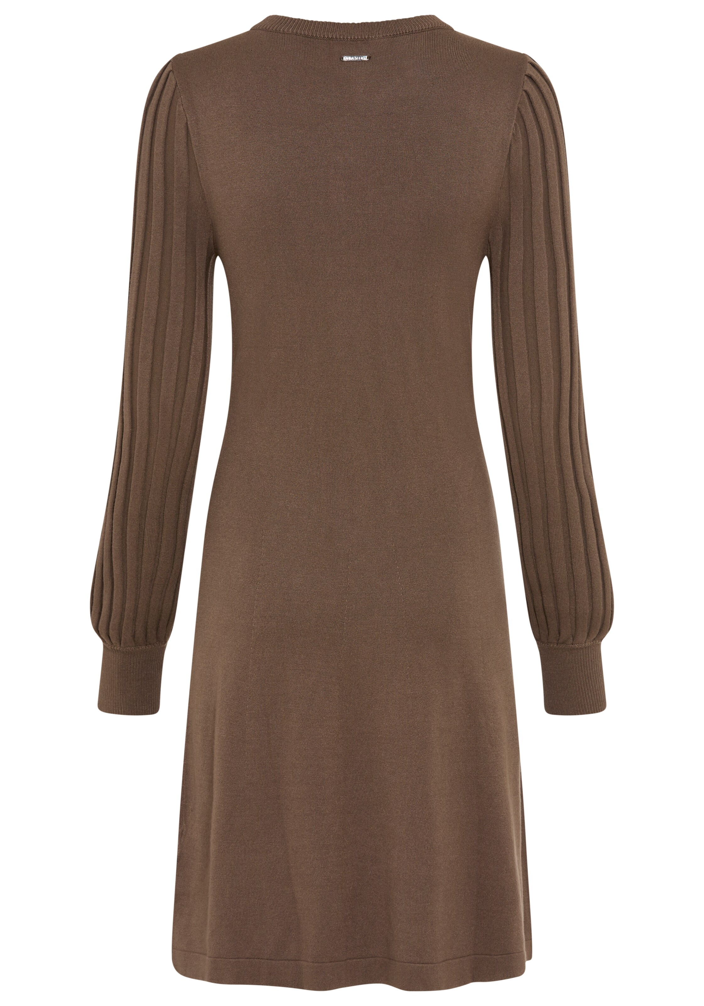 LAURA SCOTT Strickkleid in Braun