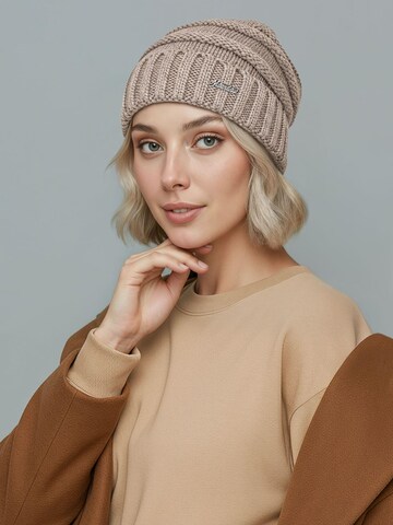 Neverless Beanie 'Model 36931' in Beige