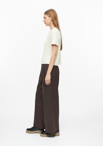 s.Oliver Wide Leg Hose in Braun