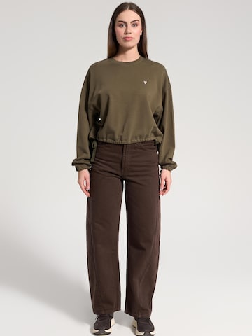NOWIHT Sweatshirt 'Zephyrine' in Groen