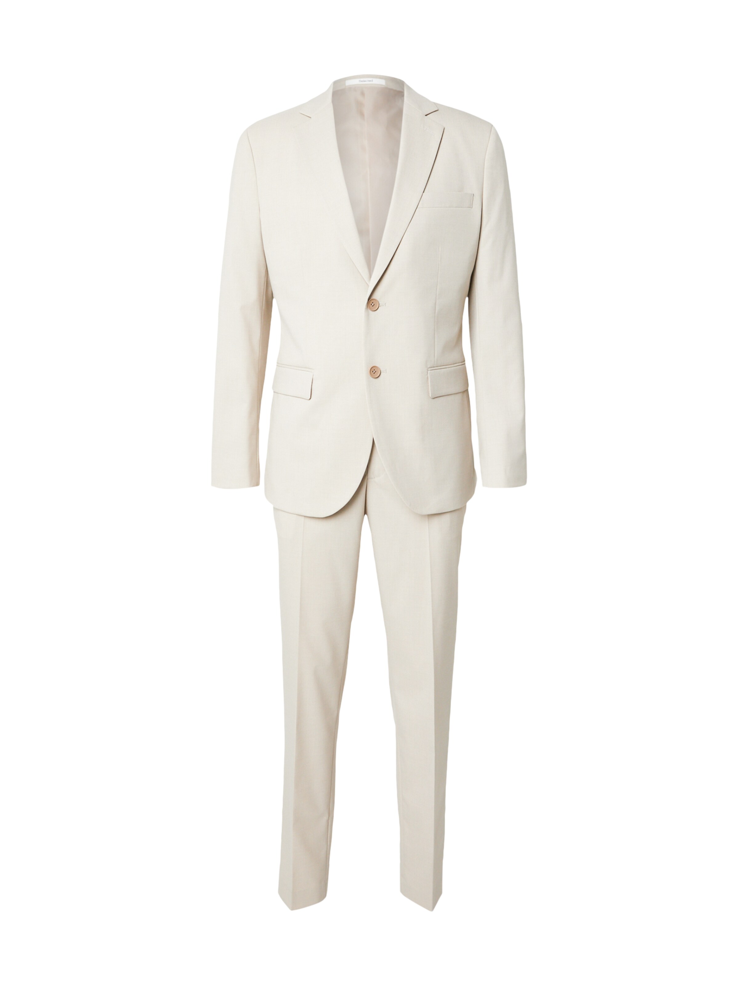 SELECTED Slimfit Jakkesæt 'SLHJALEN' i grå: forside