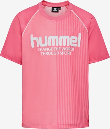 T-Shirt 'MEXINE' Hummel en rose : devant