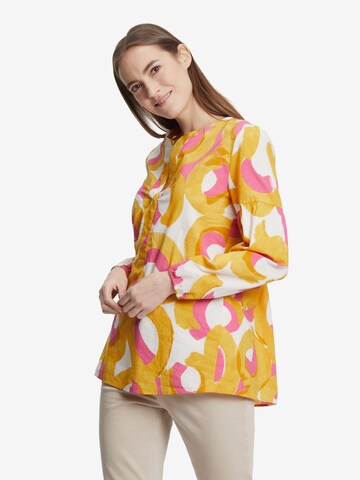 Camicia da donna di Cartoon in giallo: frontale