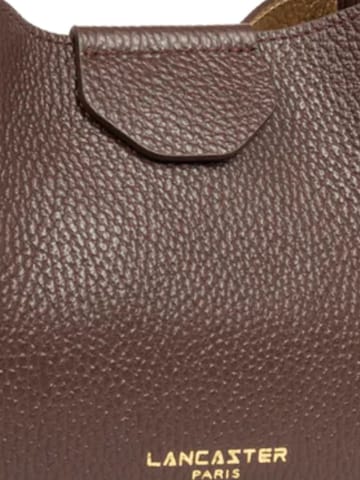 LANCASTER Paris - Malas de tiracolo 'Lancaster Sac à main Aimantée S Ida Double Marron - In - Or Pâle' em castanho