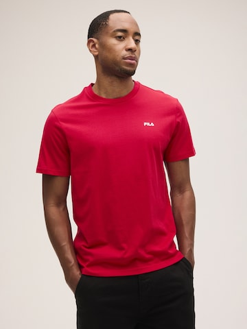 FILA - Camiseta 'LAAS regular tee' en rojo: frente