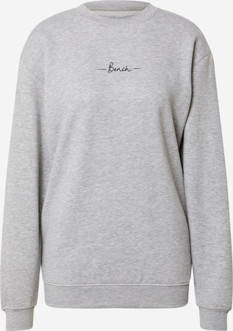 BENCH Sweatshirt 'OLIVIA 2' in Grey: front