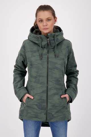 Alife and Kickin Winterparka 'Lilou AK' in Grün: predná strana