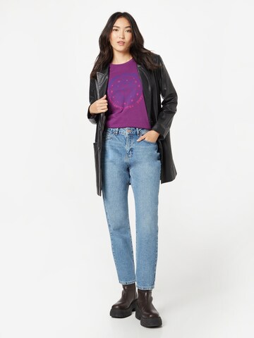 PIECES Shirt 'SUNNY' in Purple