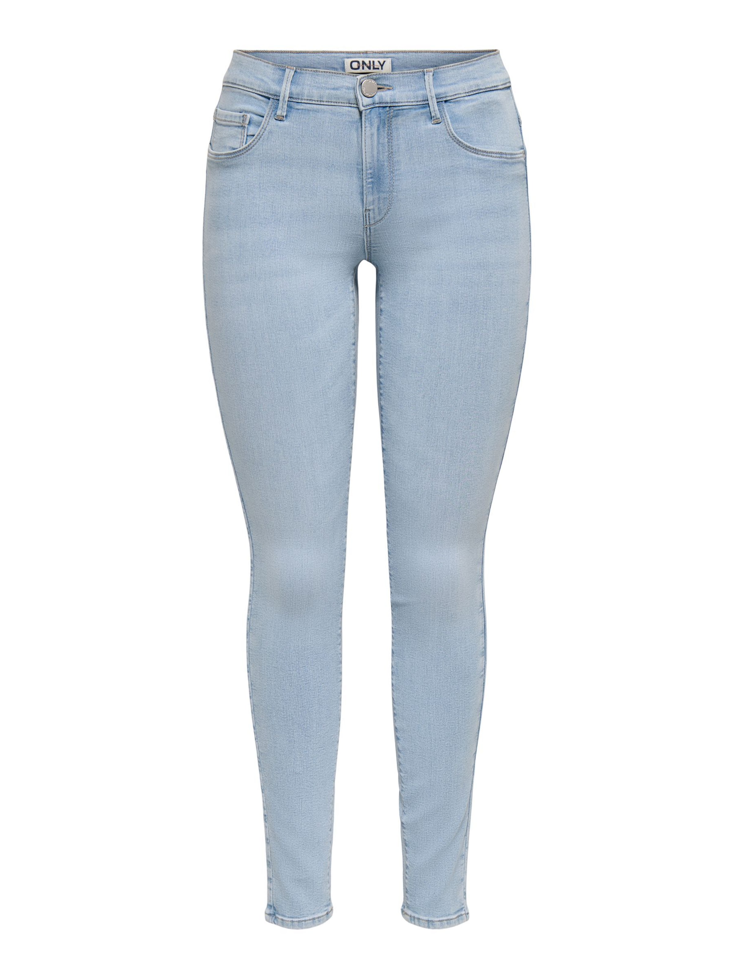 Only Tall Skinny Jeans 'ONLRina' in Blauw: voorkant