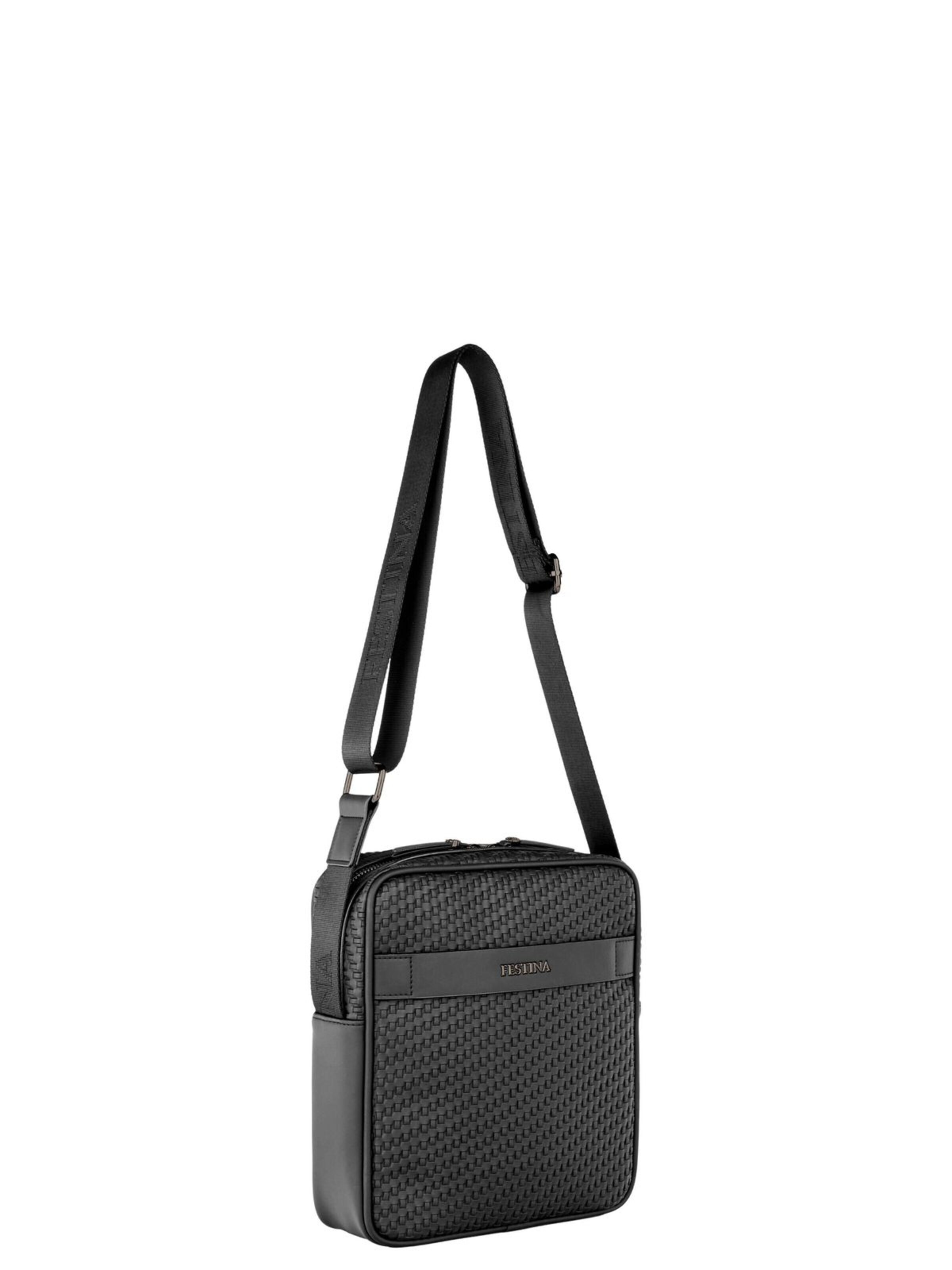 FESTINA Taška přes rameno 'Reporter bag Interlace' – černá