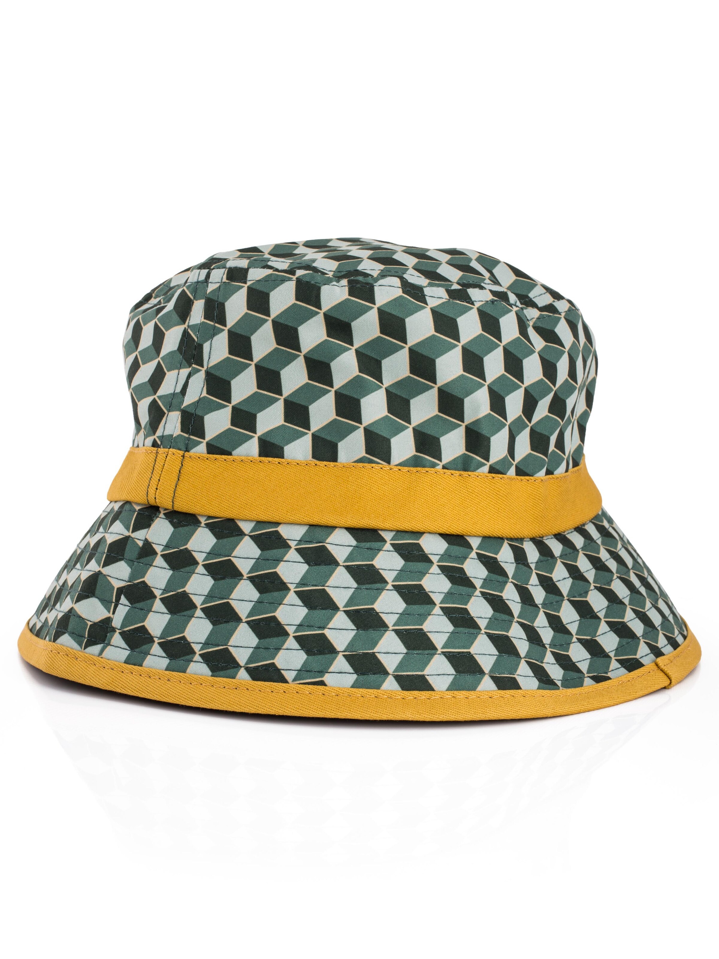 Blackskies Hat 'Tropical Flamingo Vol. II' in Yellow