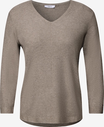 CECIL Pullover in Beige: Vorderseite