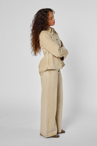 My Essential Wardrobe Wide leg Jeans 'Nielle' in Beige