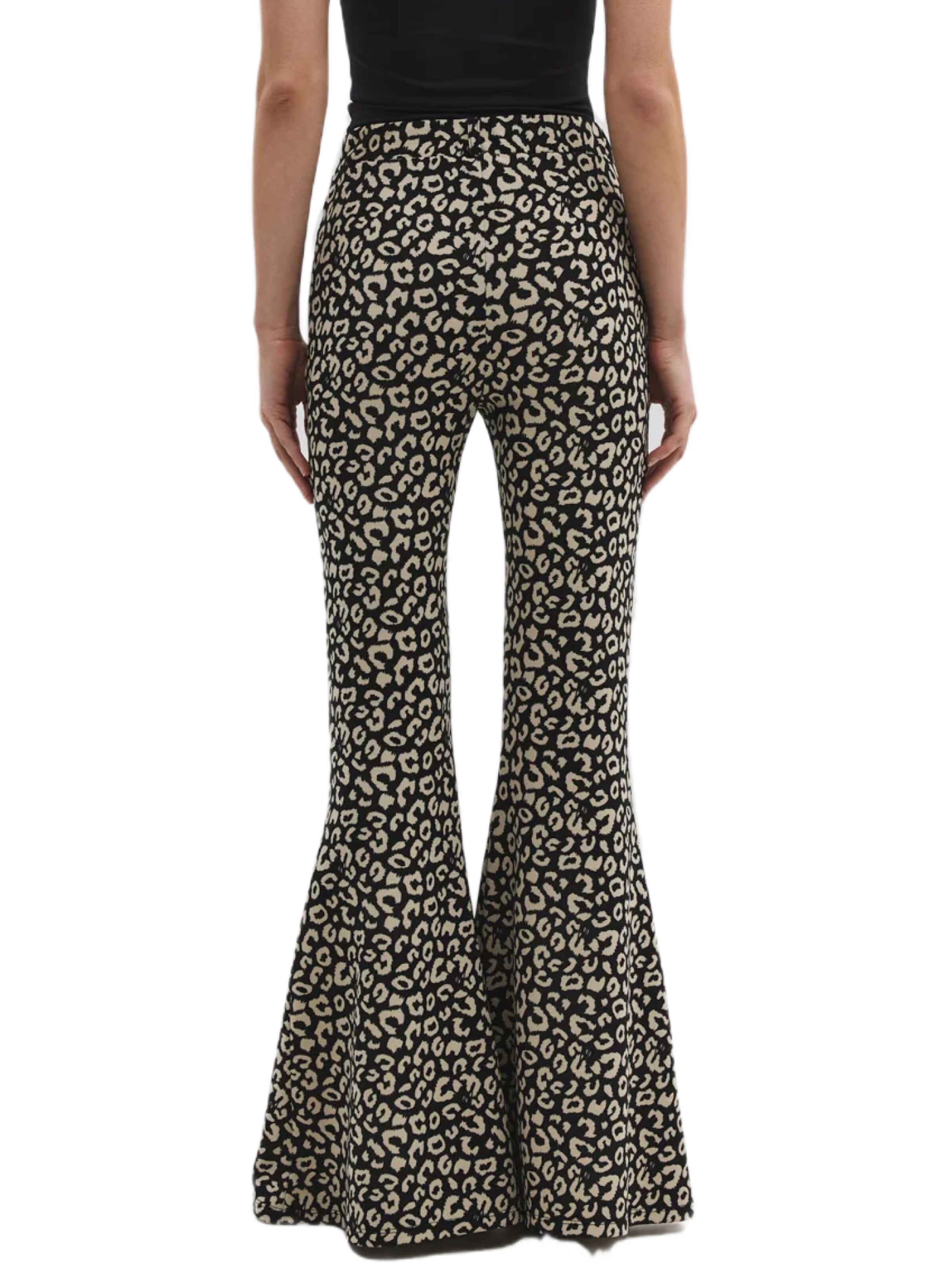 No Matter What Wide Leg Hose in Beige