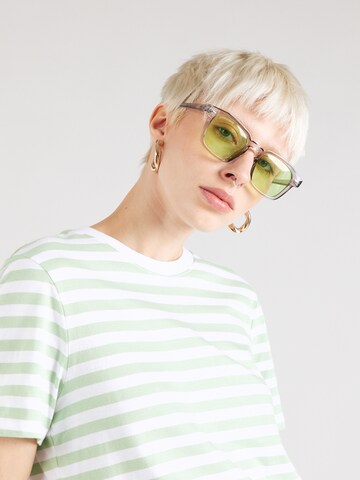 Maglietta 'RIA' di PIECES in verde