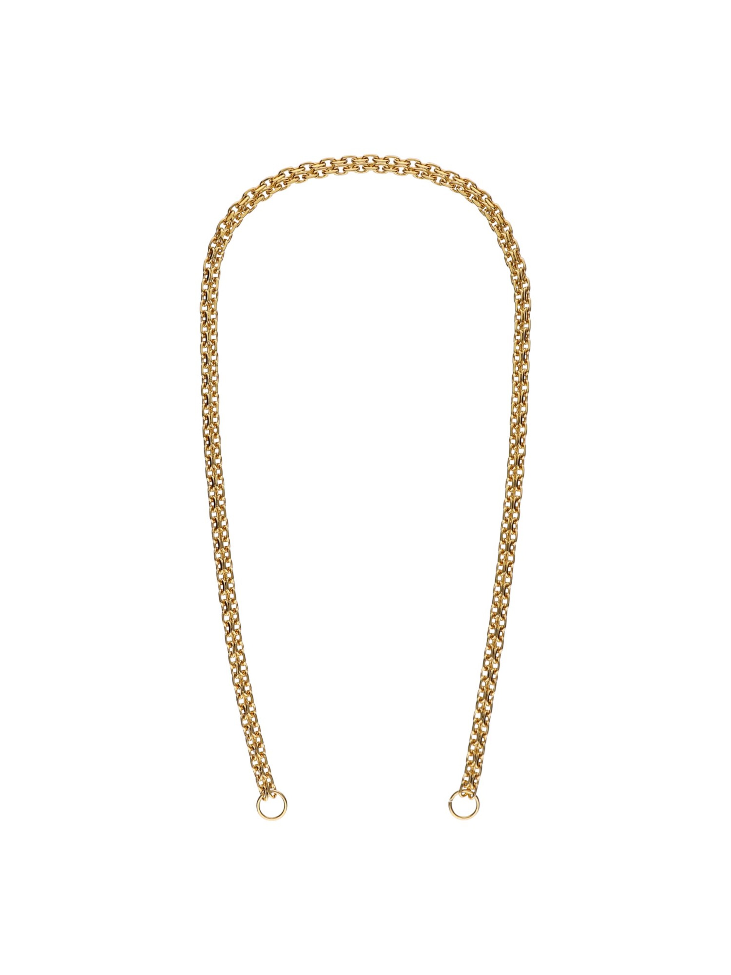Lucardi Necklace in Gold: front