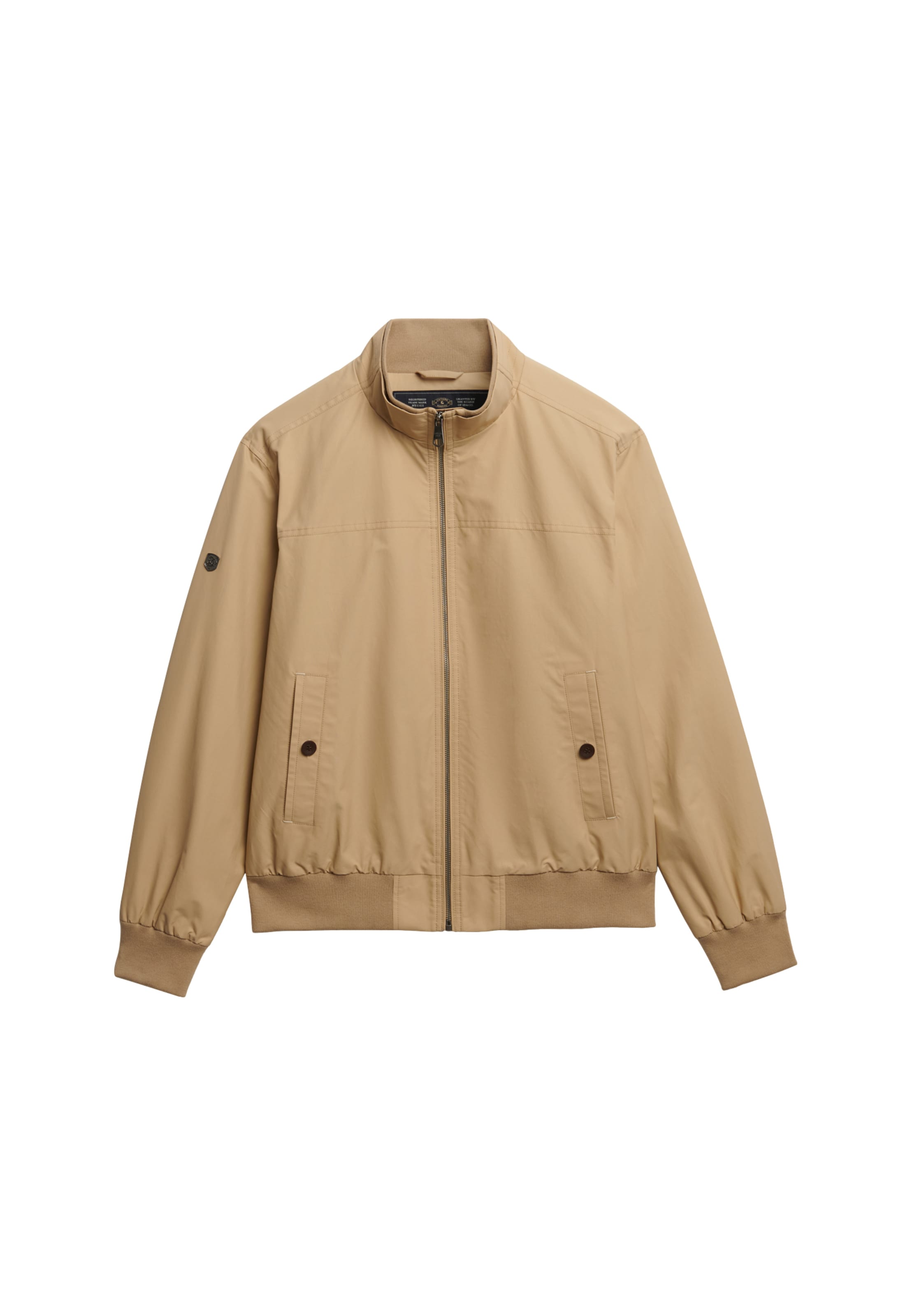 Superdry & Co Tussenjas in Beige: voorkant
